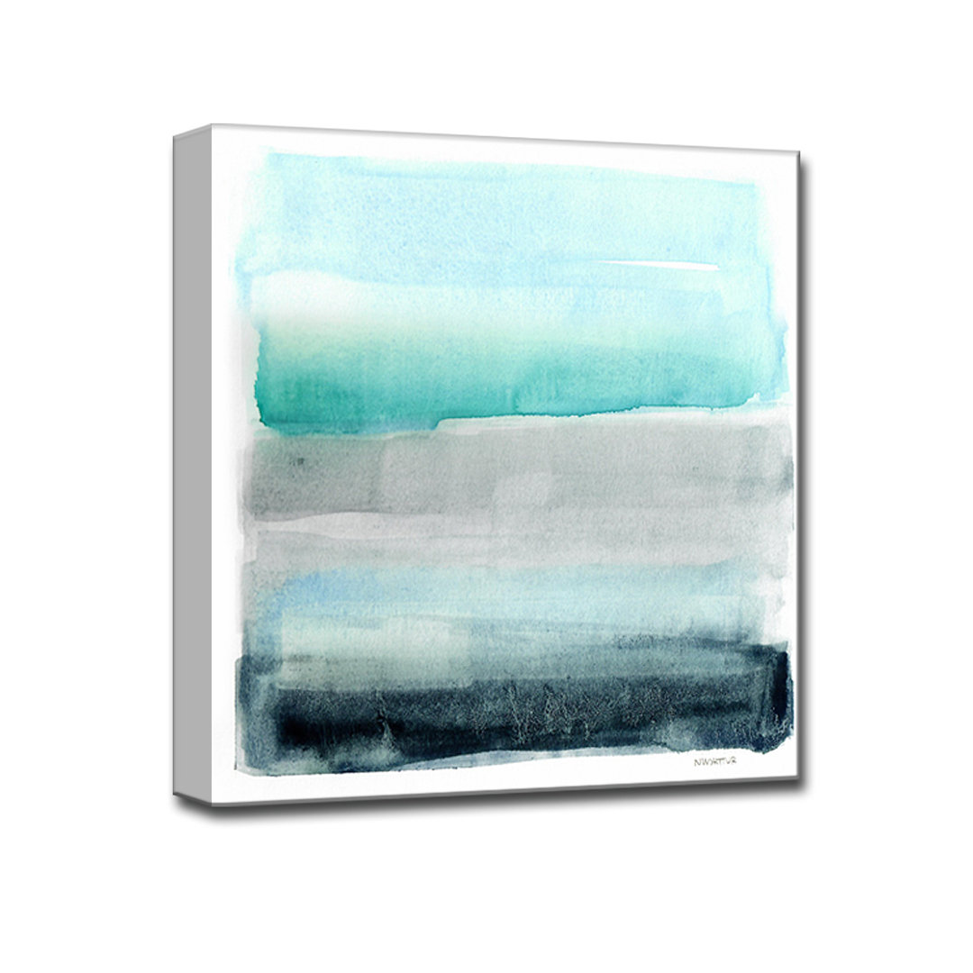 Linear Energy II - Wrapped Canvas Print Wrought Studio™ 