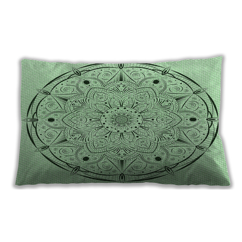 Throw Pillow, Gray, Microsuede