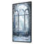 «Winter Frosty Curch Window View - Winter Landscape», art mural-1356176725-1562449974
