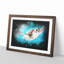 Green Turtle - Picture Frame Graphic Art Print-56863355-56863354