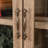 Library Hutch, Brown Finish