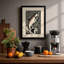 Leaping Fish Graphic Art - Framed Print-1007988776-1007988779