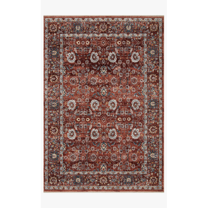 Leonara Oriental Indoor Rug, Square 1'6" x 1'6"