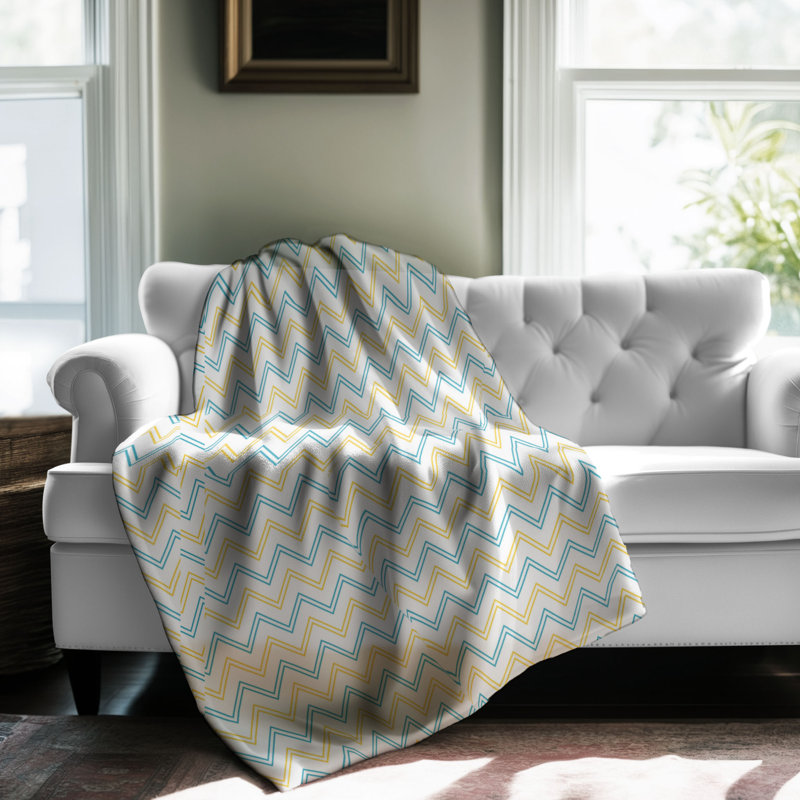 Douces couleurs - Couverture Sherpa de qualité supérieure 1 pièce, Lit simple