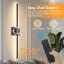 Appliques murales d'intérieur avec télécommande, ensemble de 2 100 000 mAh de lumière murale rechargeable