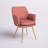 Reyansh Velvet Armchair-1961413236