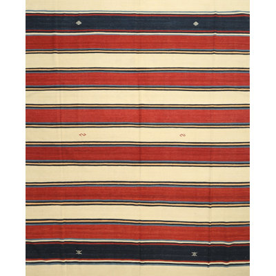 Tapis contemporain rouge / noir