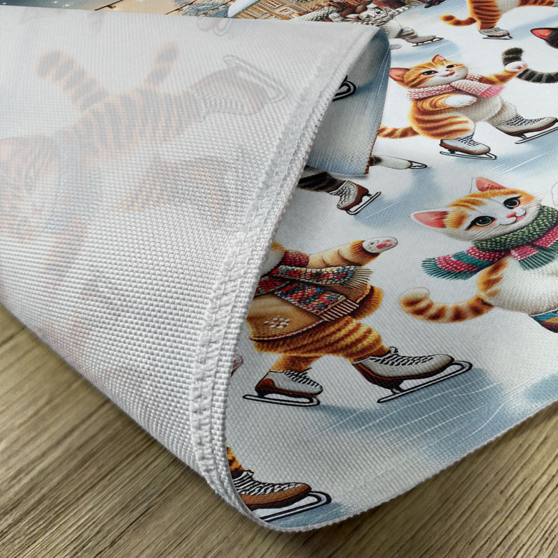 Ensemble de 4 napperons pour chat Ambesonne