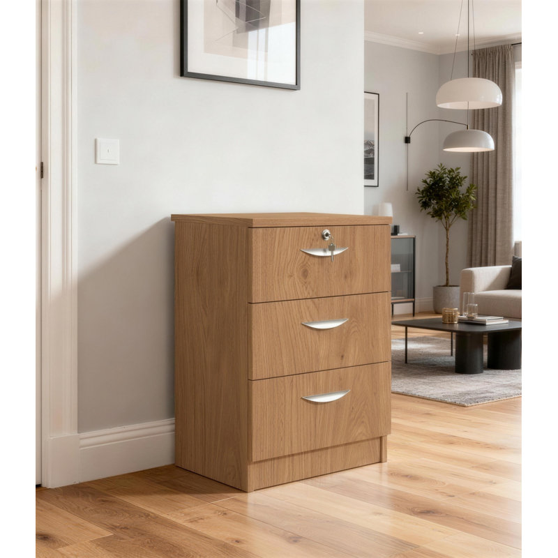 Multimedia Storage Unit, English Oak