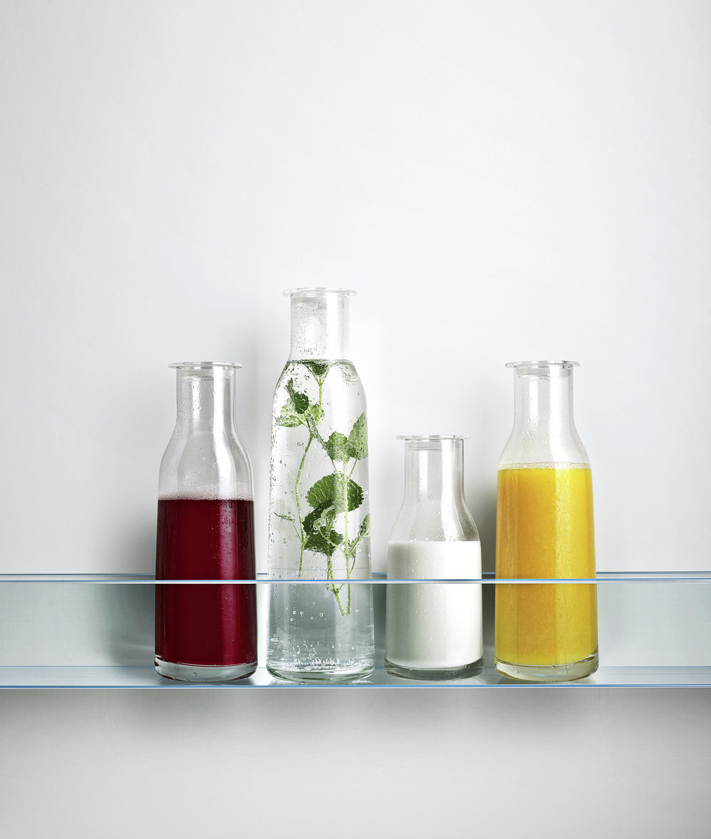 Minima Glass Pitcher, 10.43" H x 3.54" W x 3.54" D