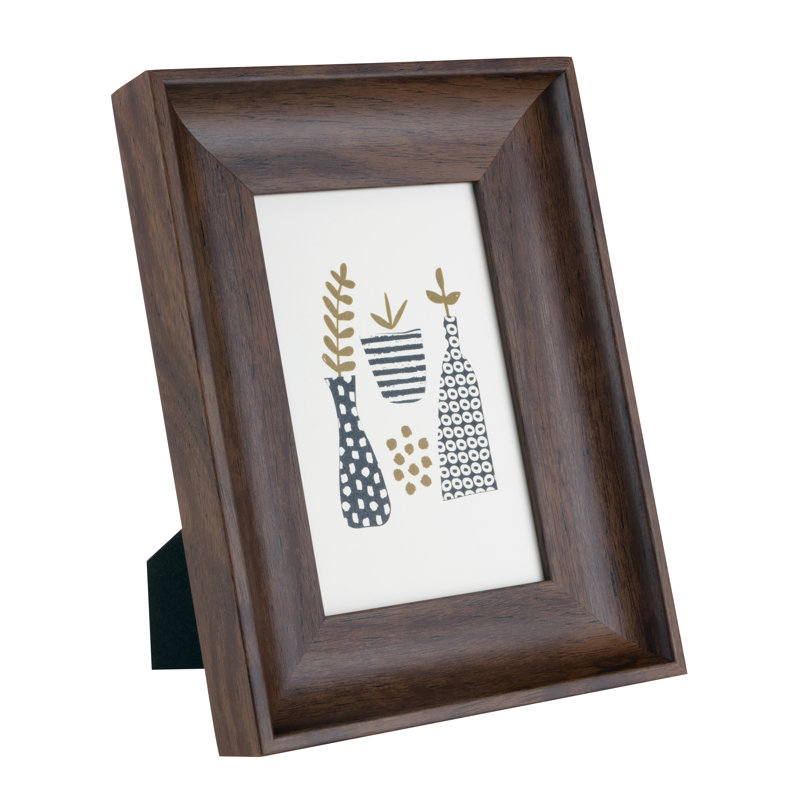 Cadre photo en bois Alonso, 4 po x 6 po