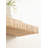 Two-Piece Rattan Shelf Set
