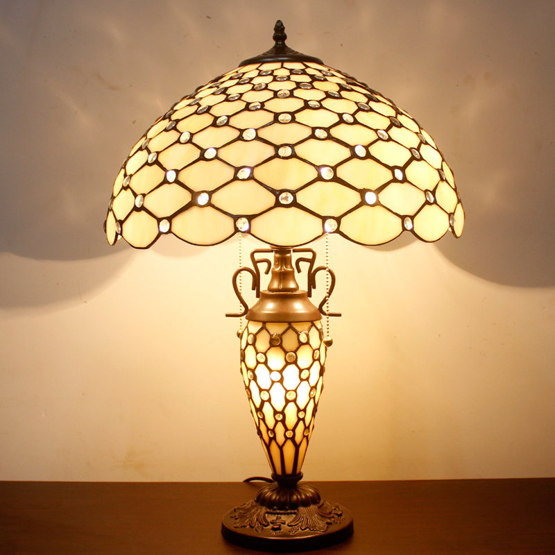 Lampe de table basse 24 po Alfiee