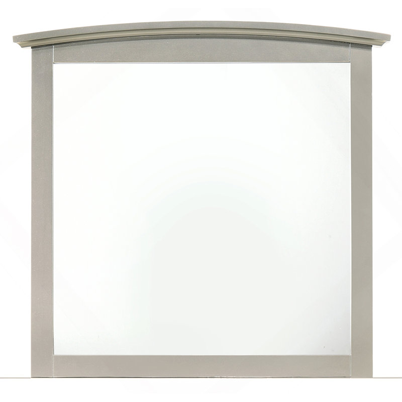 Elegant Silver Champagne Wall Mirror