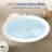 67'' x 39'' Extra-wide Freestanding Stone Resin Soaking Solid Surface Bathtub, suitable for couple-106892998