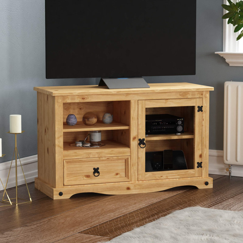 Acxel Unfinished TV Stand for TVs up to 55"