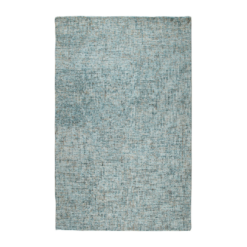 Tapis gris clair touffeté à la main Deferiet