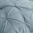 Bedsure Twin/Twin-XL Burgundy Pintuck Bed-in-a-Bag - Mint Green Pinch Pleat Comforter Set with Sheets, Pillowcases & Shams for Dorm Room(Set of 5)-105523228-105523229