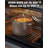 Cooks Standard Classic Nonstick Hard Anodized Cookware Set, Pots and Pans Kitchen Set Includes Saucepans, Stockpot, Frying Pans, Lids, Induction Compatible, 8-Piece, Bronze