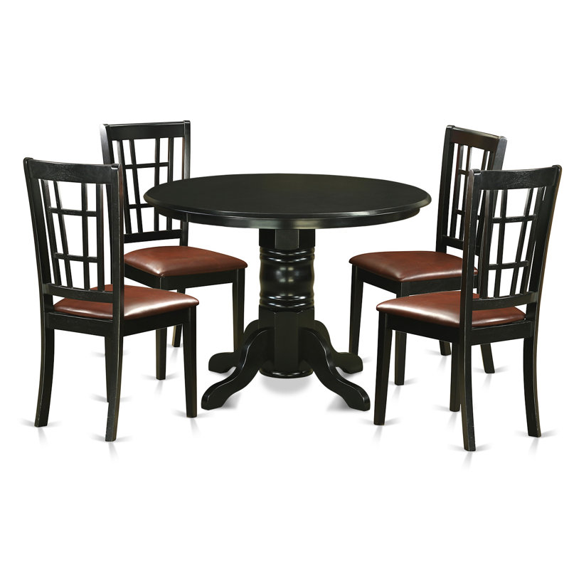 5 (1 table + 4 chaises)
