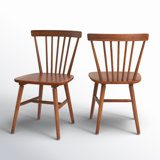 Antoya 17.83'' H Solid Wood Side Chair