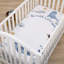 Michigan Animals 1 - Piece Standard Crib Fitted Sheet
