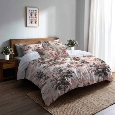 Ensemble de housse de couette et coussin décoratif French Country Bedding
