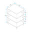 Gursehaj 60cm W Stainless Steel Shelving Unit