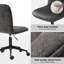 Chaise de travail pivotante rembourrée sans dossier Samar-2144998125