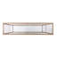 Narrow Console Table, Gold With Mirror-1852135217
