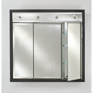 W H Recessed Medicine Cabinet Mirror