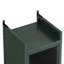 Modern Four-Tier Glass Door Cabinet With Featuring Five-Tier Storage-2088294045