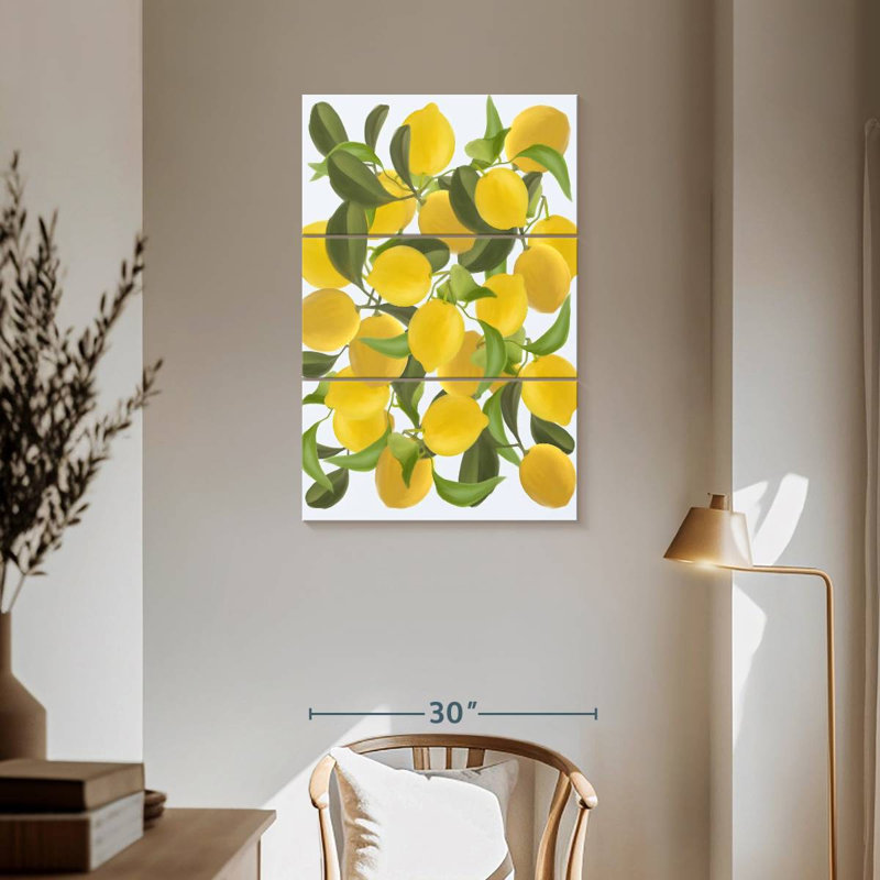 Yarlin Lemons, 57" H x 36" W