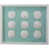 Turquoise/White selected