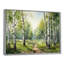 «Birch Woods Silent Woods I», reproduction sur toile encadrée-1479250271-1540932866