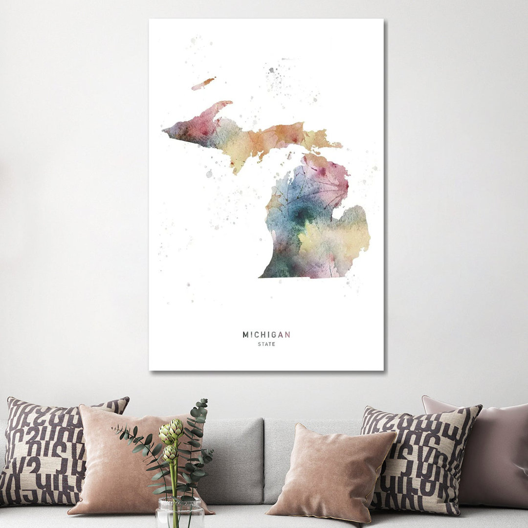Michigan State - Wrapped Canvas Painting