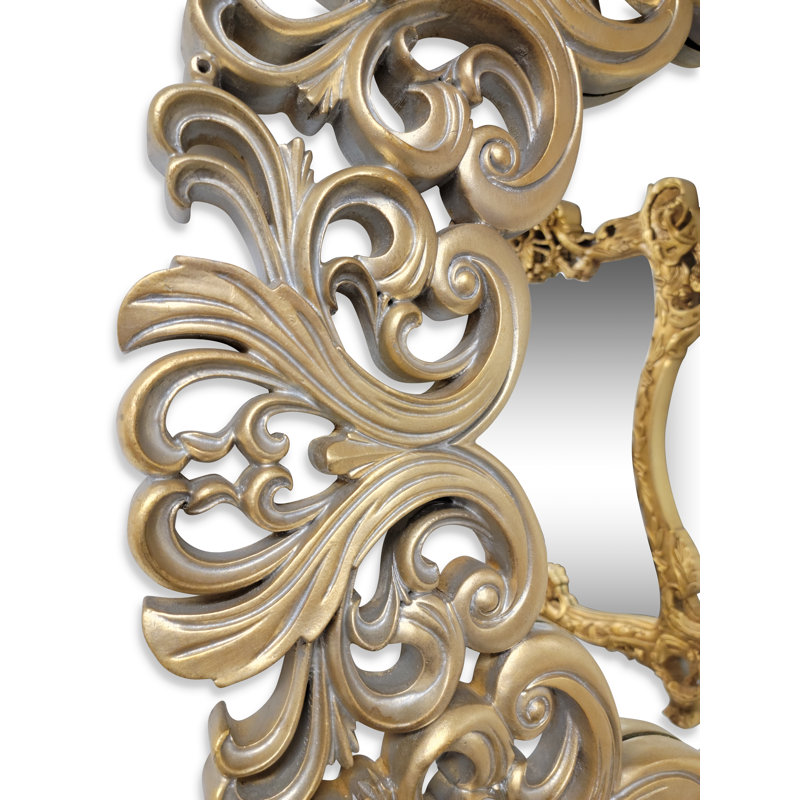 Miroir d'appoint mural rond