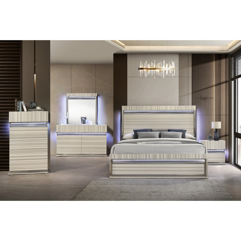Commode 5 tiroirs Leonor