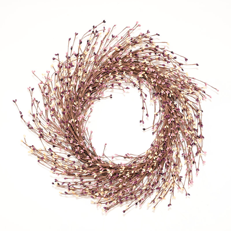 Couronne de champignon artificiel 24 po 24 po, Vert