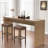 Javeon Upholstered Counter Stool with Solid Wood Frame-541349092-541349093