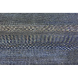 Hand-Knotted High-Quality Blue and Gold Area Rug