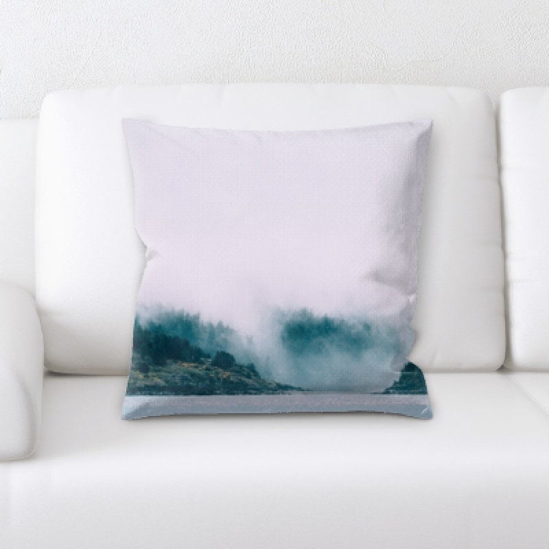 Microsuede Throw Pillow