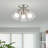Bargas Glass Semi Flush Mount-17589408