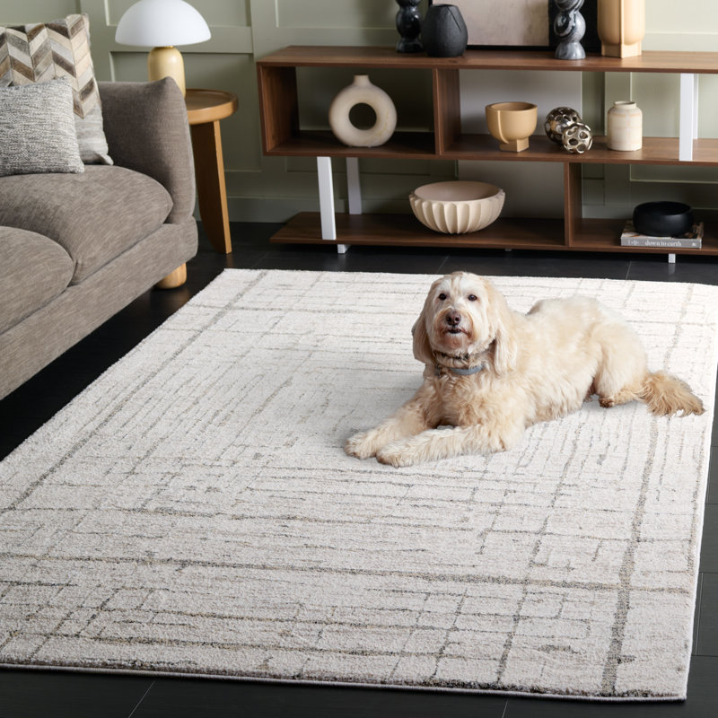 Tapis à performance abstraite Northport 404, Rectangle 5 pi 3 po x 7 pi 6 po