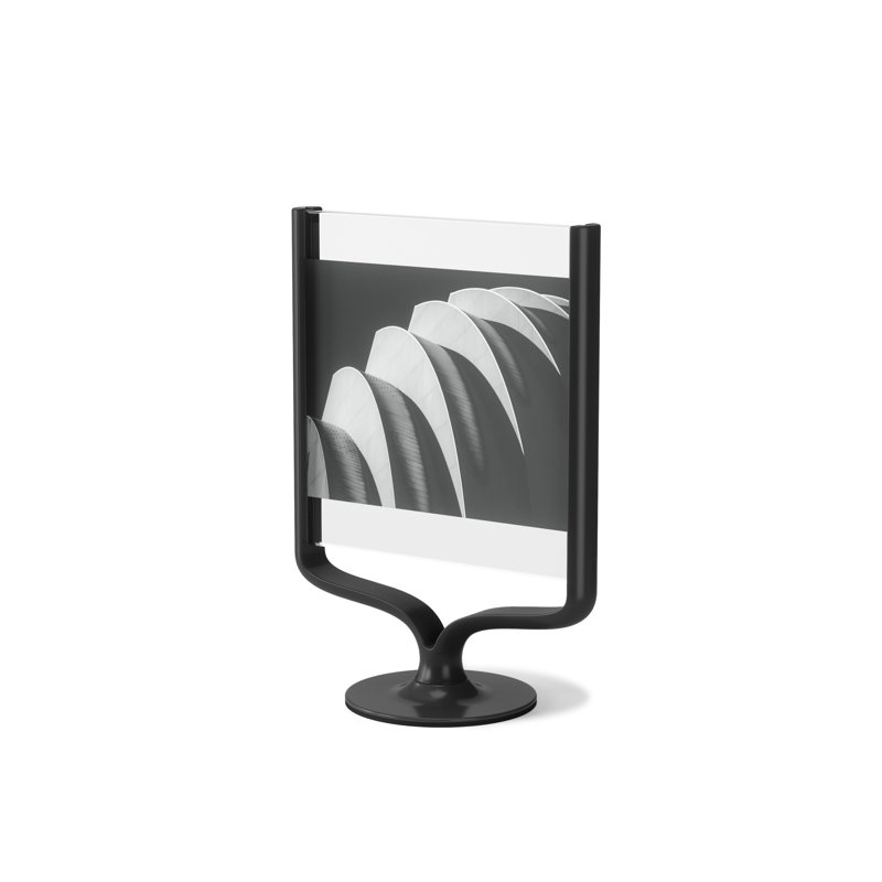 Cadre photo en métal Wishbone, Noir