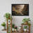 Sunlit Canyon Stream Reflection Canvas Wall Art-141132750