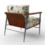 Fauteuil d'appoint rembourré Earthy Zen Garden-915936115