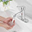 Single-handle Bathroom Faucet with Drain Assembly-72584270