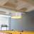 3-light Kitchen Pendant Light Shell Chandeliers For Dining Room