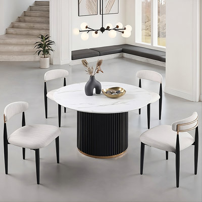 Olympic 5-piece Round Dining Table Set